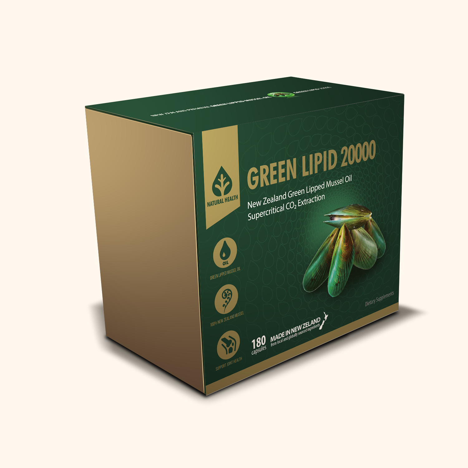 Natural Health Green Lipid 20000 180 Capsules