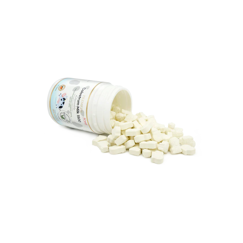 Hi Well Premium Colostrum Milk 1500 120Chewable Tablets