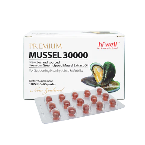 Hi Well Premium Mussel 30000 120Softgel Capsules