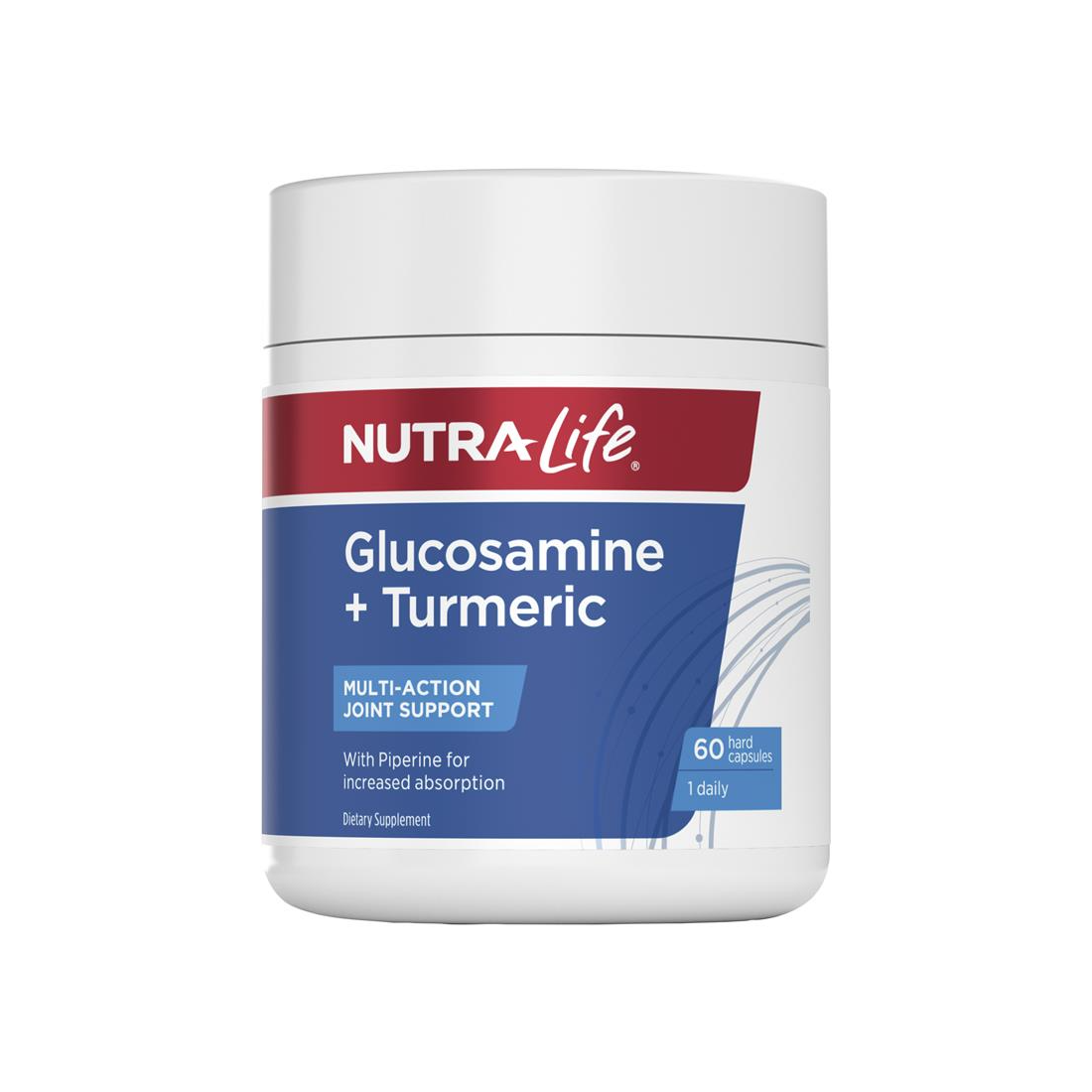 Nutra Life Glucosamine + Turmeric 60 Capsules