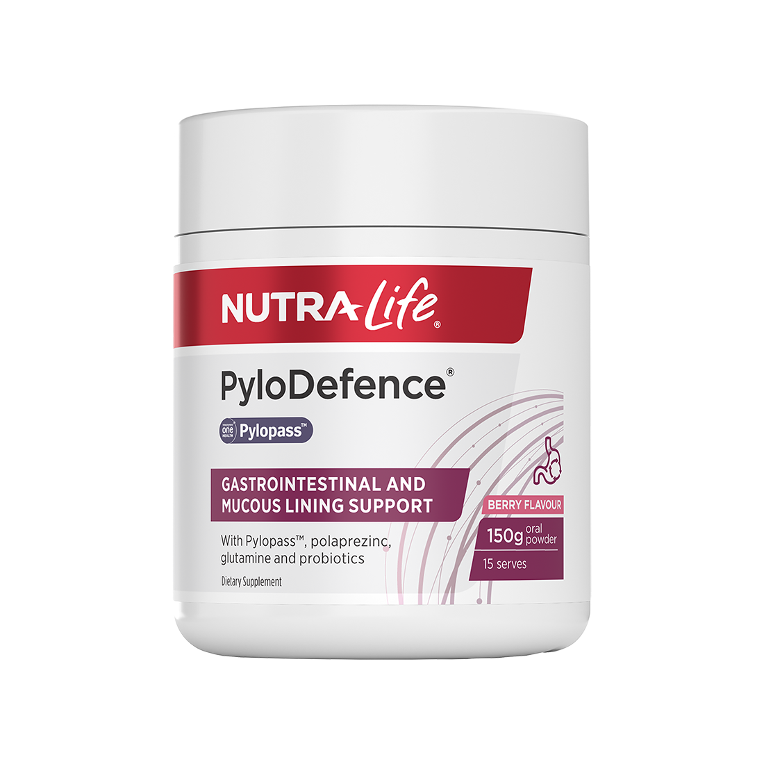 Nutrlife PyloDefence Berry Flavoured Powder 150g