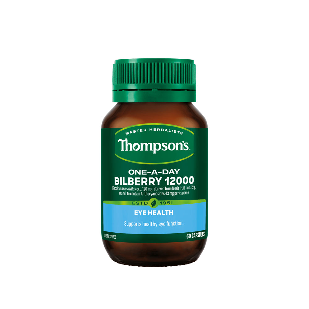 Thompson's One-A-Day Bilberry 12,000mg 60 Capsules